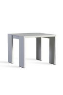 Slatted Wood Outdoor Side Table | Andrew Martin Harlyn | Oroatrade