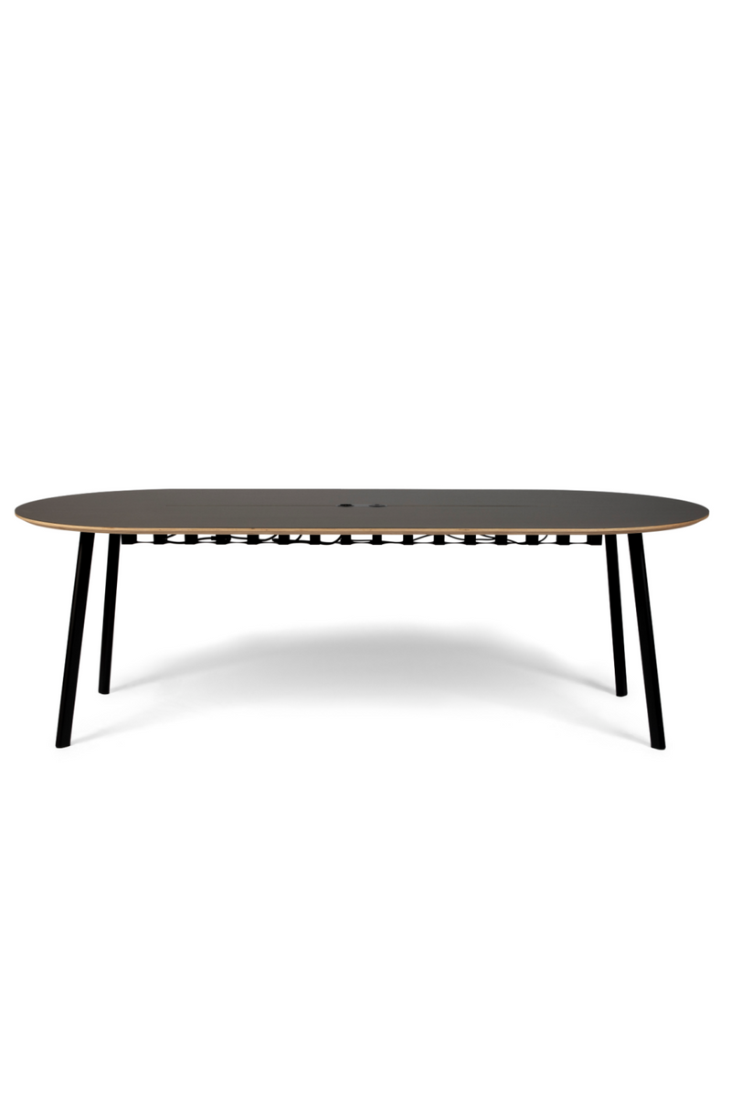 Gray Forbo Dining Table | Banne Oval | Oroatrade.com