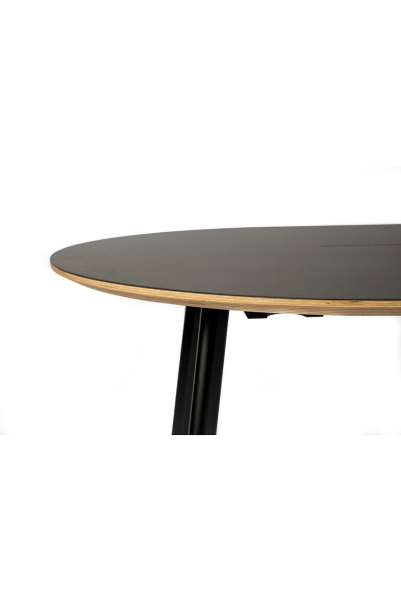 Gray Forbo Dining Table | Banne Oval | Oroatrade.com
