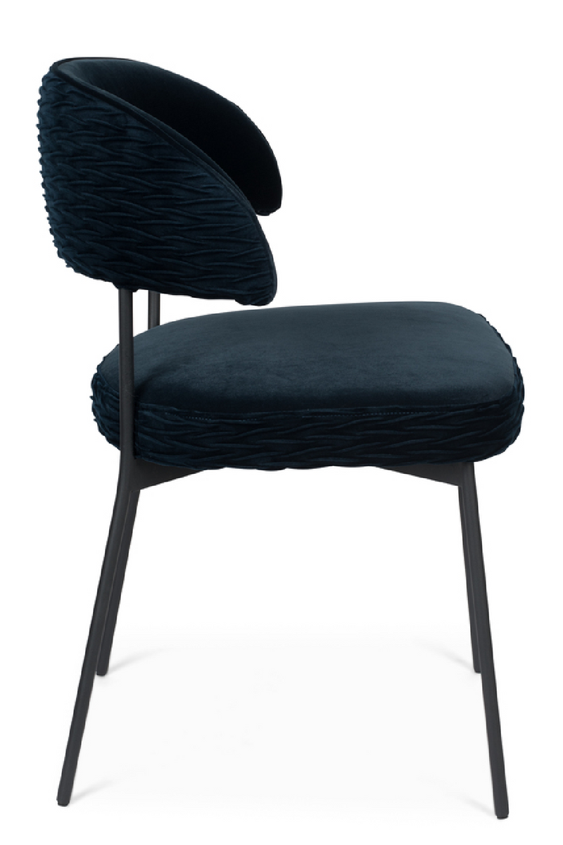 Blue Velvet Dining Chairs (2) | Bold Monkey The Winner | Oroatrade.com