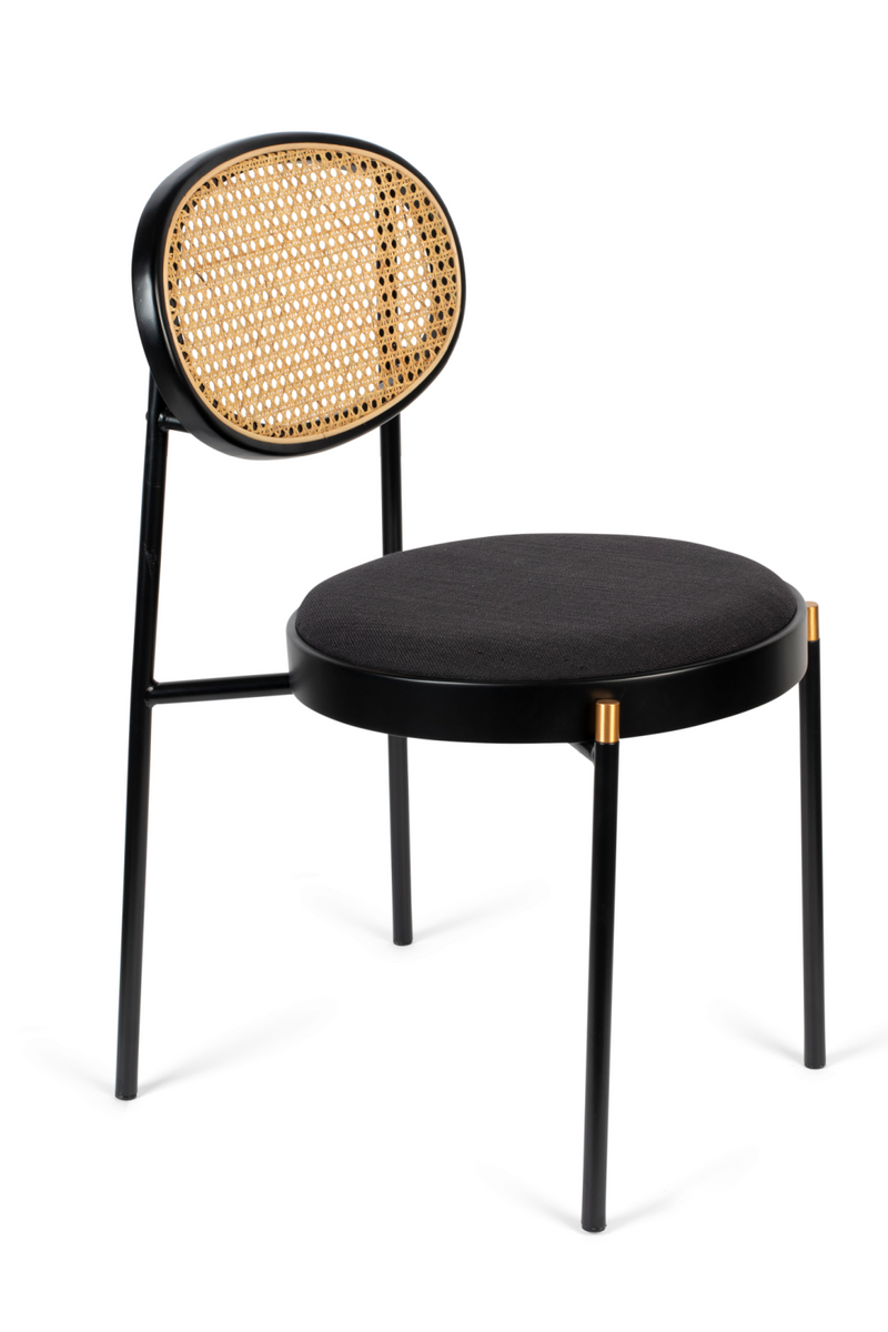 Rattan Back Dining Chairs (2) | Bold Monkey Don't Stop | Oroatrade.com