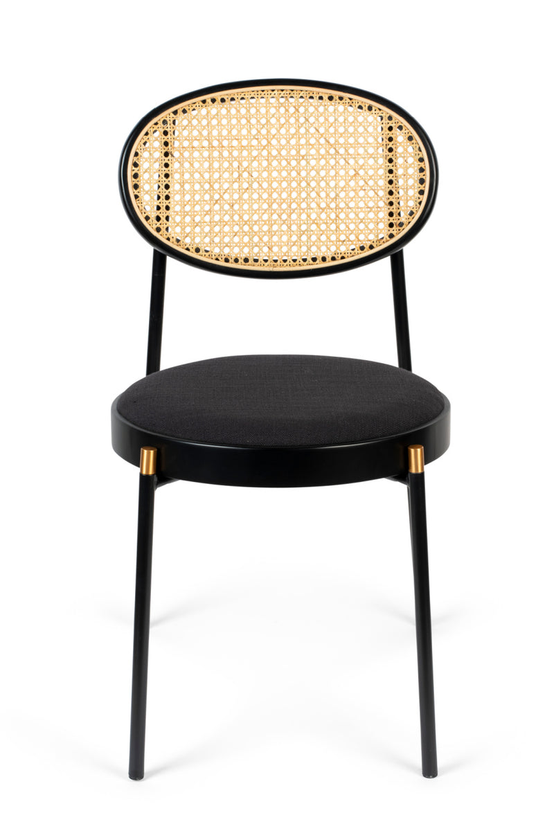 Rattan Back Dining Chairs (2) | Bold Monkey Don't Stop | Oroatrade.com