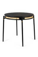 Rattan Boarder Dining Table | Bold Monkey Don't Stop The Webbing | Oroatrade.com