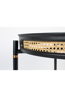 Rattan Boarder Dining Table | Bold Monkey Don't Stop The Webbing | Oroatrade.com