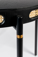 Rattan Boarder Dining Table | Bold Monkey Don't Stop The Webbing | Oroatrade.com