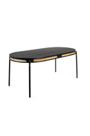 Rattan Boarder Dining Table | Bold Monkey Don't Stop The Webbing | Oroatrade.com