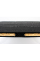 Rattan Boarder Dining Table | Bold Monkey Don't Stop The Webbing | Oroatrade.com