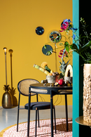 Rattan Boarder Dining Table | Bold Monkey Don't Stop The Webbing | Oroatrade.com