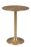 Round Pedestal Side Table | Bold Monkey Hypnotizing | Oroatrade.com