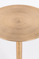 Round Pedestal Side Table | Bold Monkey Hypnotizing | Oroatrade.com