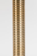 Gold Round Pedestal Coffee Table | Bold Monkey Hypnotising | OROA TRADE