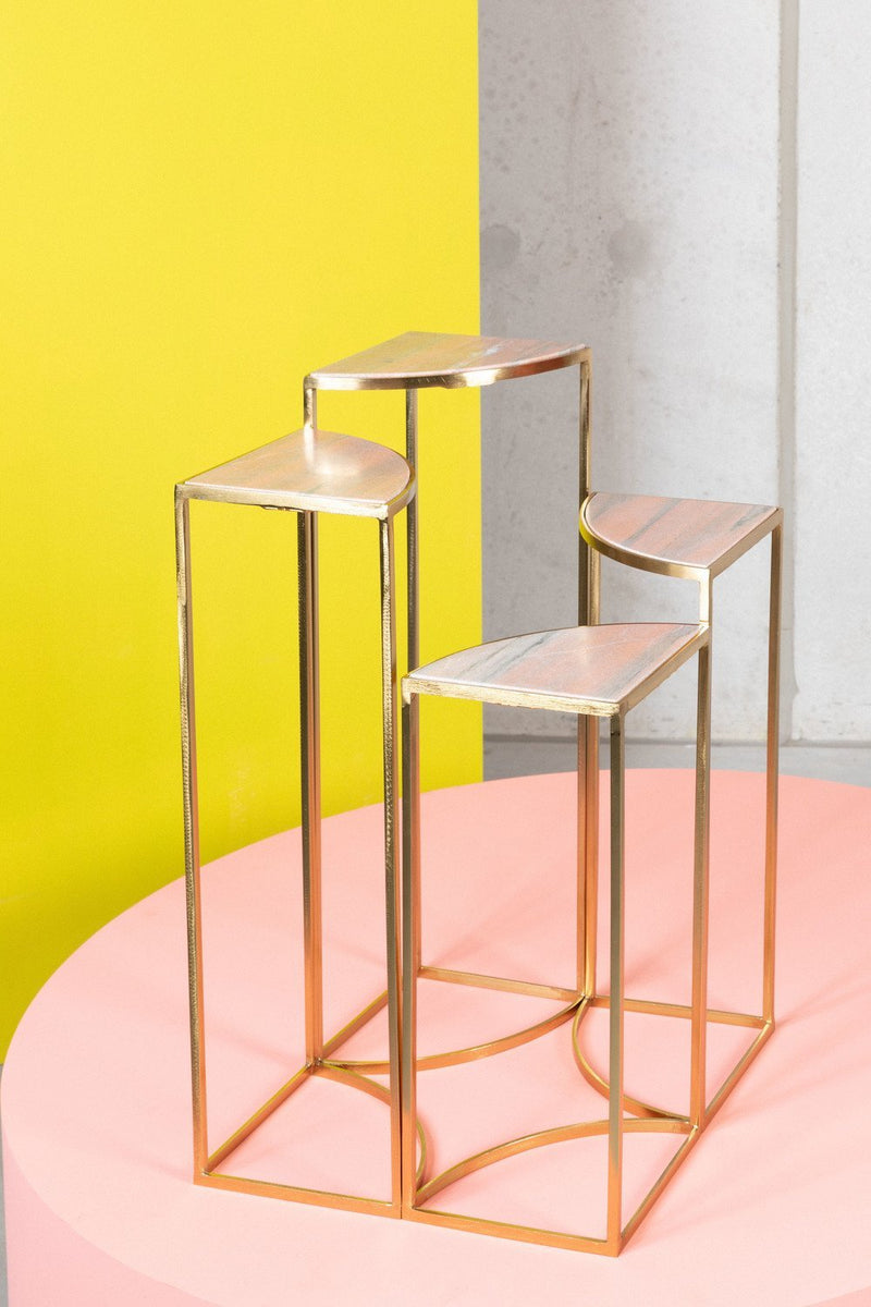 Marble Adjustable Side Table | Bold Monkey The Perfect Cocktail | Oroatrade.com