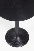 Round Pedestal Side Table | Bold Monkey Hypnotizing | Oroatrade.com