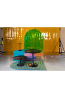 Round Pedestal Side Table | Bold Monkey Hypnotizing | Oroatrade.com