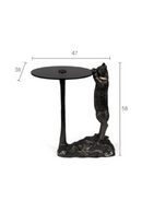 Black Panther Side Table | Bold Monkey No Girlfriend No Problem | Oroatrade.com