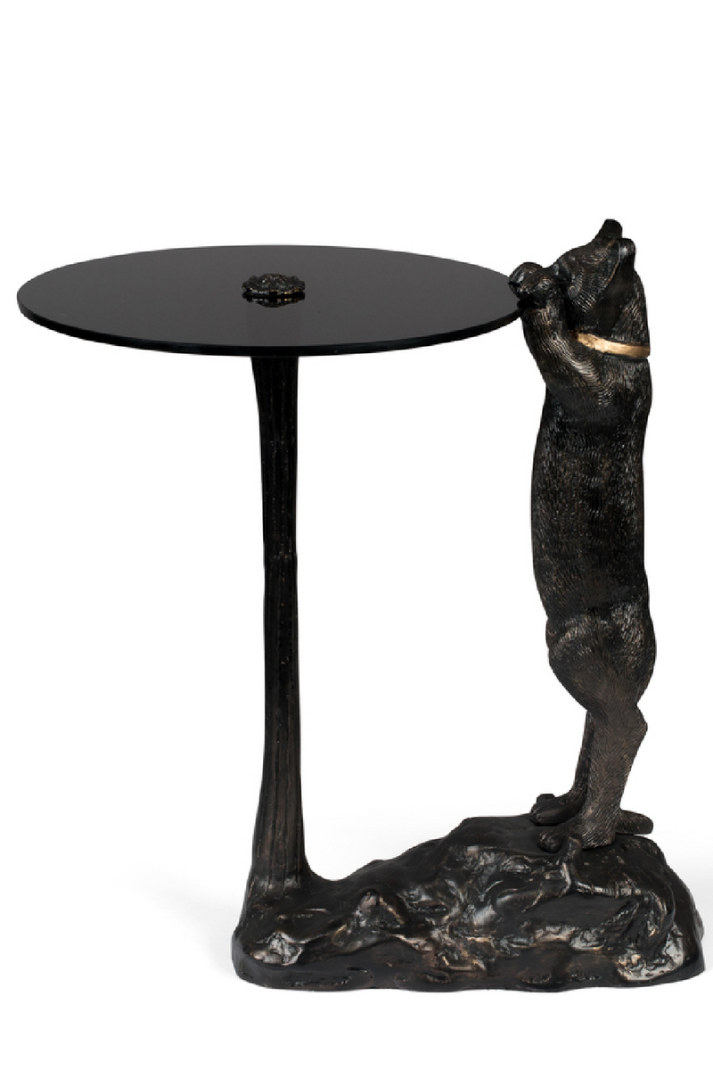 Black Panther Side Table | Bold Monkey No Girlfriend No Problem | Oroatrade.com