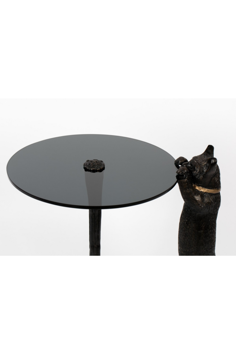 Black Panther Side Table | Bold Monkey No Girlfriend No Problem | Oroatrade.com