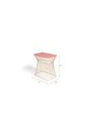 Modern Glam Side Table | Bold Monkey No Offence | Oroatrade.com