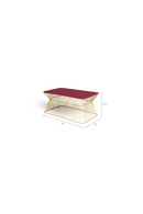 Hospitality furniture - Modern Glam Coffee Table - www.oroatrade.com