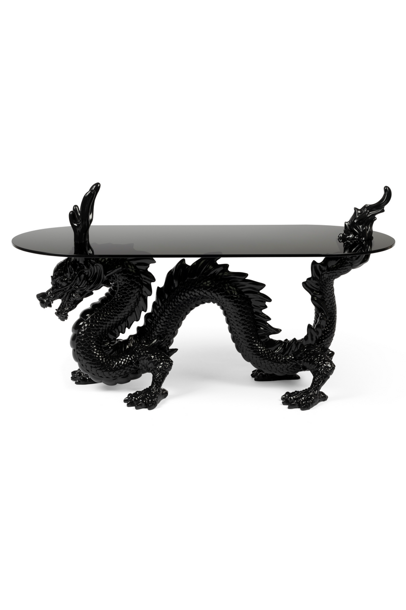 Sculptural Art Deco Coffee Table | Bold Monkey Dragonized Bastard | Oroatrade.com