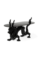 Sculptural Art Deco Coffee Table | Bold Monkey Dragonized Bastard | Oroatrade.com