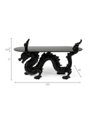 Sculptural Art Deco Coffee Table | Bold Monkey Dragonized Bastard | Oroatrade.com