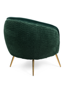 Wrinkled Velvet Lounge Chair | Bold Monkey So Curvy | Oroatrade.com