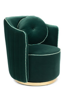 Velvet Swivel Lounge Chair | Bold Monkey Sassy Granny | Oroatrade.com