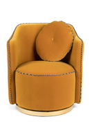 Velvet Swivel Lounge Chair | Bold Monkey Sassy Granny | Oroatrade.com
