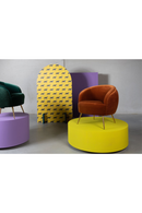 Wrinkled Velvet Lounge Chair | Bold Monkey So Curvy | Oroatrade.com