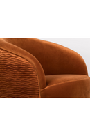 Wrinkled Velvet Lounge Chair | Bold Monkey So Curvy | Oroatrade.com