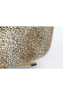 Animal Skin Swivel Lounge Chair | Bold Monkey Where The Sun Doesn't Shine | Oroatrade.com