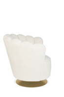 Modern Scalloped Lounge Chair | Bold Monkey | Oroatrade.com