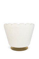 Modern Scalloped Lounge Chair | Bold Monkey | Oroatrade.com