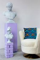 Modern Scalloped Lounge Chair | Bold Monkey | Oroatrade.com