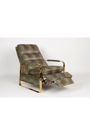 Panther Patterned Recliner Chair | Bold Monkey Relax Like Chandler | Oroatrade.com