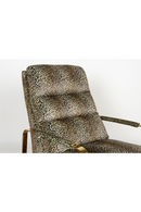 Panther Patterned Recliner Chair | Bold Monkey Relax Like Chandler | Oroatrade.com