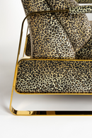 Panther Patterned Recliner Chair | Bold Monkey Relax Like Chandler | Oroatrade.com