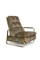 Panther Patterned Recliner Chair | Bold Monkey Relax Like Chandler | Oroatrade.com