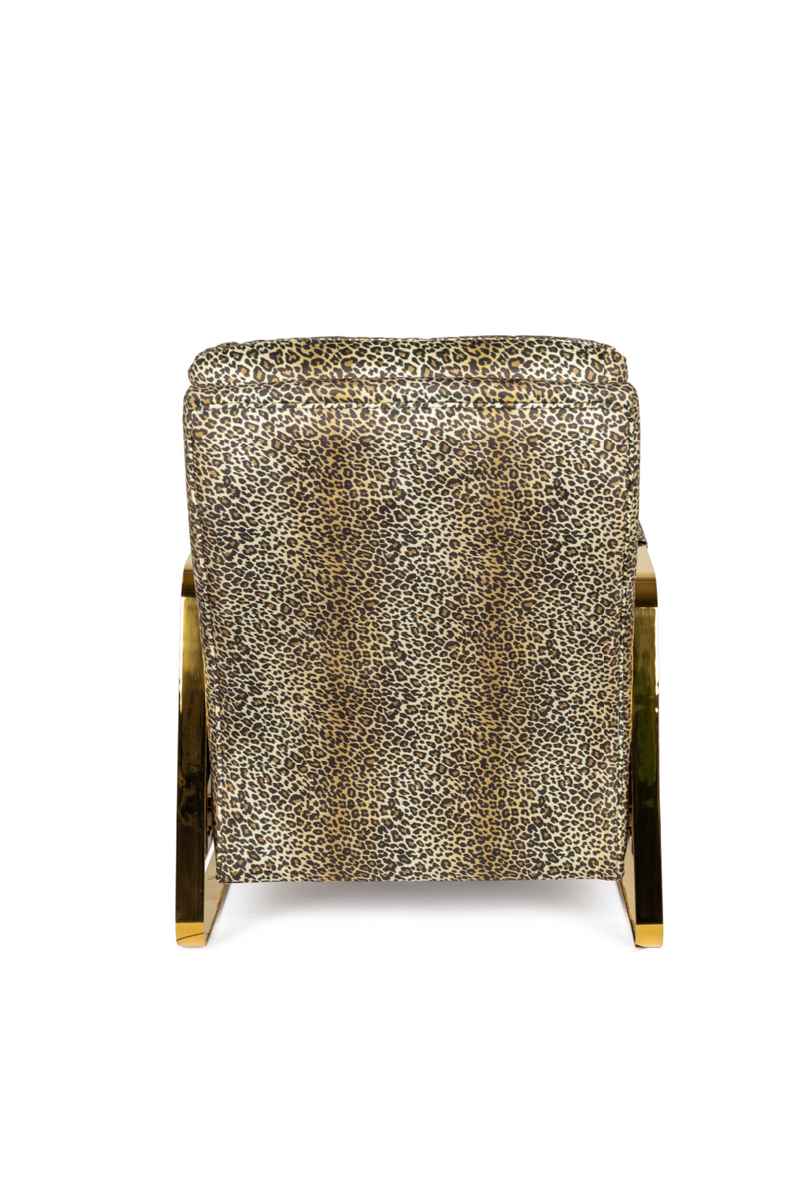 Panther Patterned Recliner Chair Bold Monkey Oroa Trade