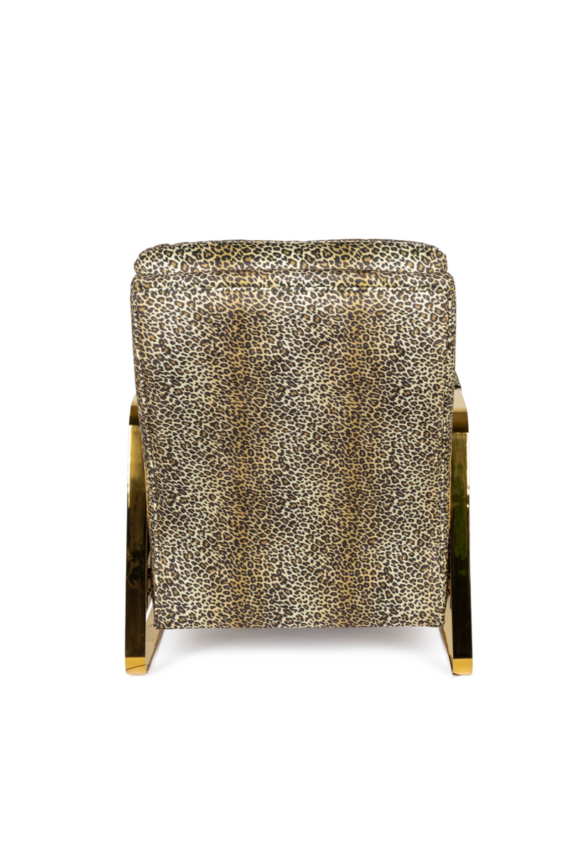 Panther Patterned Recliner Chair | Bold Monkey Relax Like Chandler | Oroatrade.com