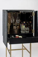 2-Door Mirrored Wine Cabinet | Bold Monkey Ava Morgana | Oroatrade.com