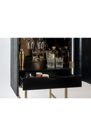 2-Door Mirrored Wine Cabinet | Bold Monkey Ava Morgana | Oroatrade.com