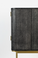 2-Door Mirrored Wine Cabinet | Bold Monkey Ava Morgana | Oroatrade.com