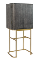 2-Door Mirrored Wine Cabinet | Bold Monkey Ava Morgana | Oroatrade.com