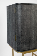 2-Door Mirrored Wine Cabinet | Bold Monkey Ava Morgana | Oroatrade.com