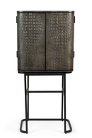 2-Door Mirrored Wine Cabinet | Bold Monkey Ava Morgana | Oroatrade.com