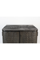 2-Door Mirrored Wine Cabinet | Bold Monkey Ava Morgana | Oroatrade.com