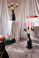 Art Deco Floor Lamp | Bold Monkey Proudly Crowned Panther | Oroatrade.com