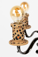 Art Deco Floor Lamp | Bold Monkey Proudly Crowned Panther | Oroatrade.com